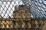 Desde el interior de la pirámide-Louvre