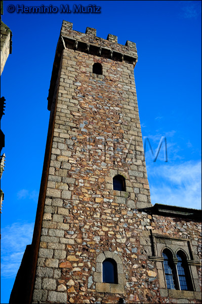 Torre del Palacio de las Cigüeñas-Cáceres